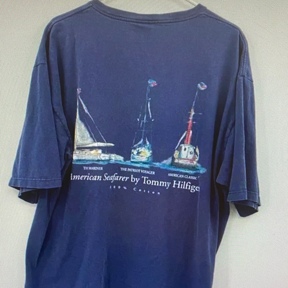 Tommy Hilfiger Navy Blue Graphic Tee